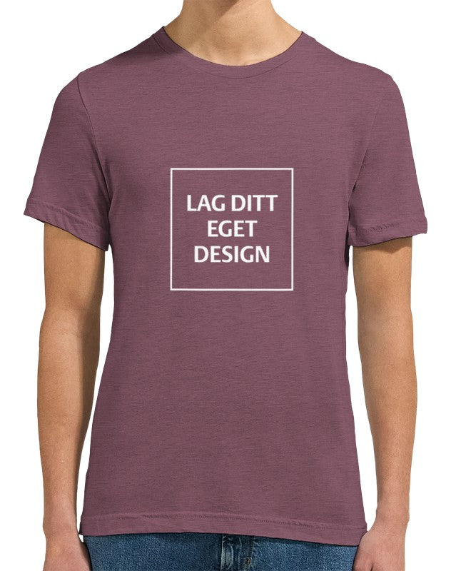 Designa din egen triblend-T-shirt | Mjuk unisex-T-shirt med eget tryck