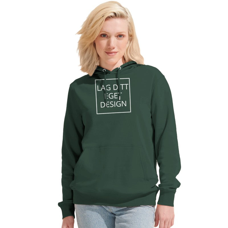 Skapa din egen ekologiska hoodie med tryck | Personlig unisex-hoodie