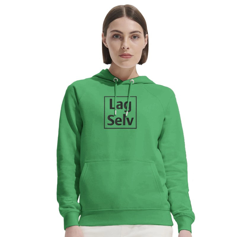 Ekologisk unisex-hoodie – designa din egen med broderi