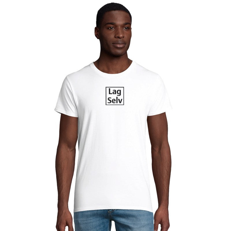 Ekologisk T-shirt för män med eget broderi | designa din egen