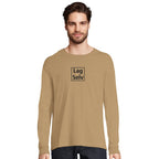 Designa din egen ekologiska långärmade t-shirt med personligt broderi