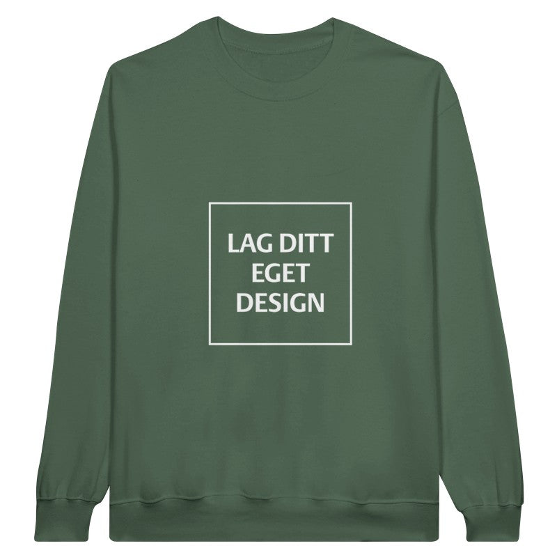 Personlig college-tröja med eget tryck | Designa din egen logotröja