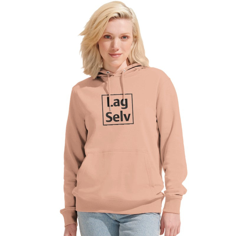 Personlig unisex-hoodie med broderi | Ekologisk och bekväm