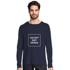 Designa din egen ekologiska långärmade T-shirt | Eget tryck