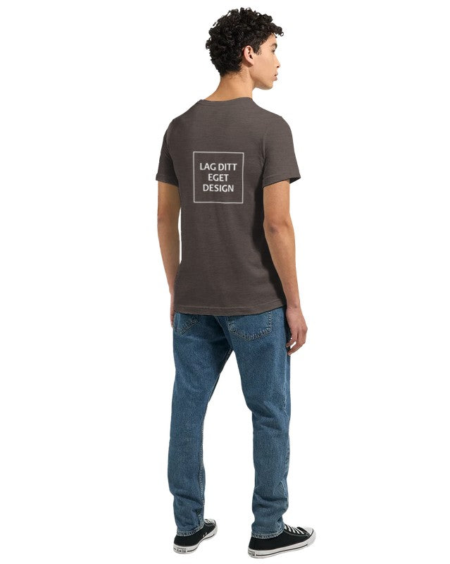 Designa din egen triblend-T-shirt | Mjuk unisex-T-shirt med eget tryck