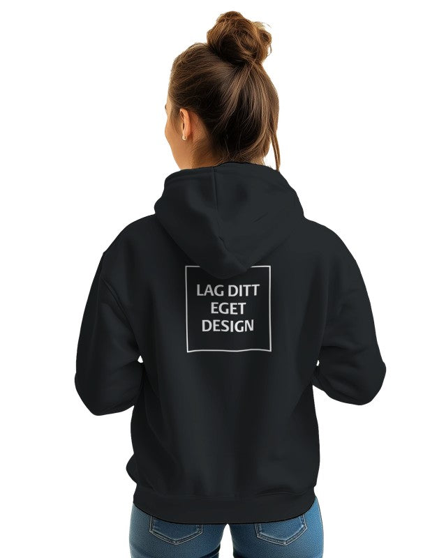 Hoodie med eget tryck | Designa din personliga hoodie med dragkedja | Custom Hoodie Sverige