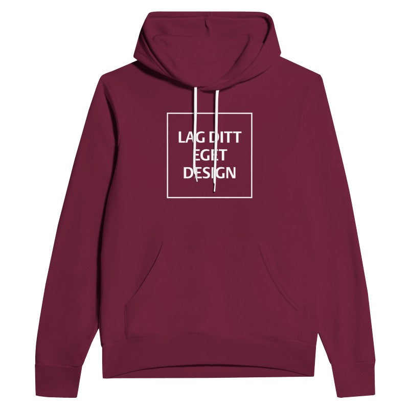 Personlig unisexhoodie med tryck | Skapa din egen