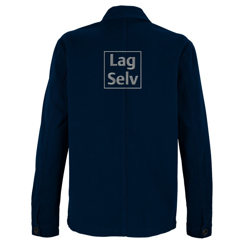 Designa din egen ekologiska unisexjacka med broderi | Anpassad arbetsjacka