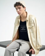 Premium unisex-linne med eget tryck | Designa din egen