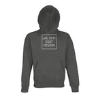 Personlig oversized-hoodie med eget tryck | Unisex