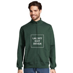 Designa din egen tröja med dragkedja | Personligt tryck på sweatshirt med hel dragkedja