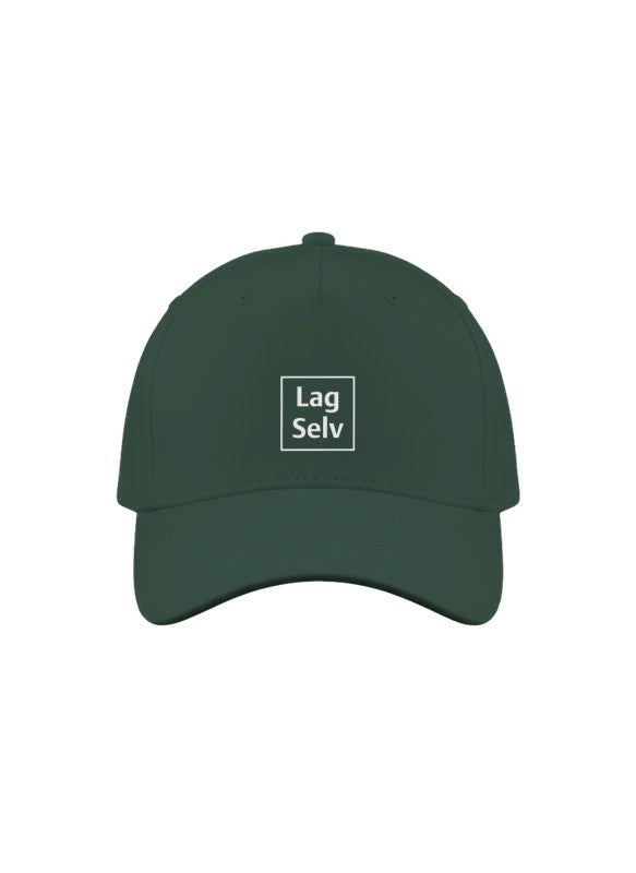 Personlig keps med 5 paneler och tryck | Designa din egen logotyp