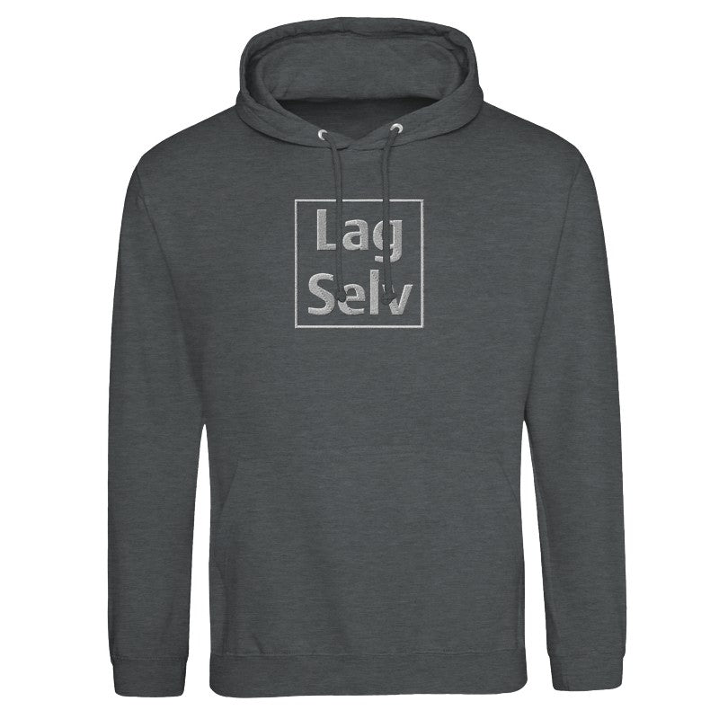 Designa din egen premium-unisex-hoodie med broderi