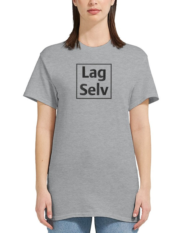 T-shirt med tung kvalitet för damer med eget broderi – Designa din egen