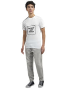 Designa din egen polycotton-unisex-T-shirt med tryck – personlig stil och komfort