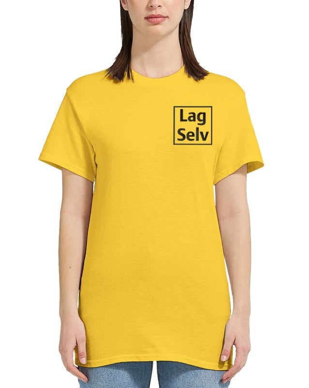 T-shirt med tung kvalitet för damer med eget broderi – Designa din egen