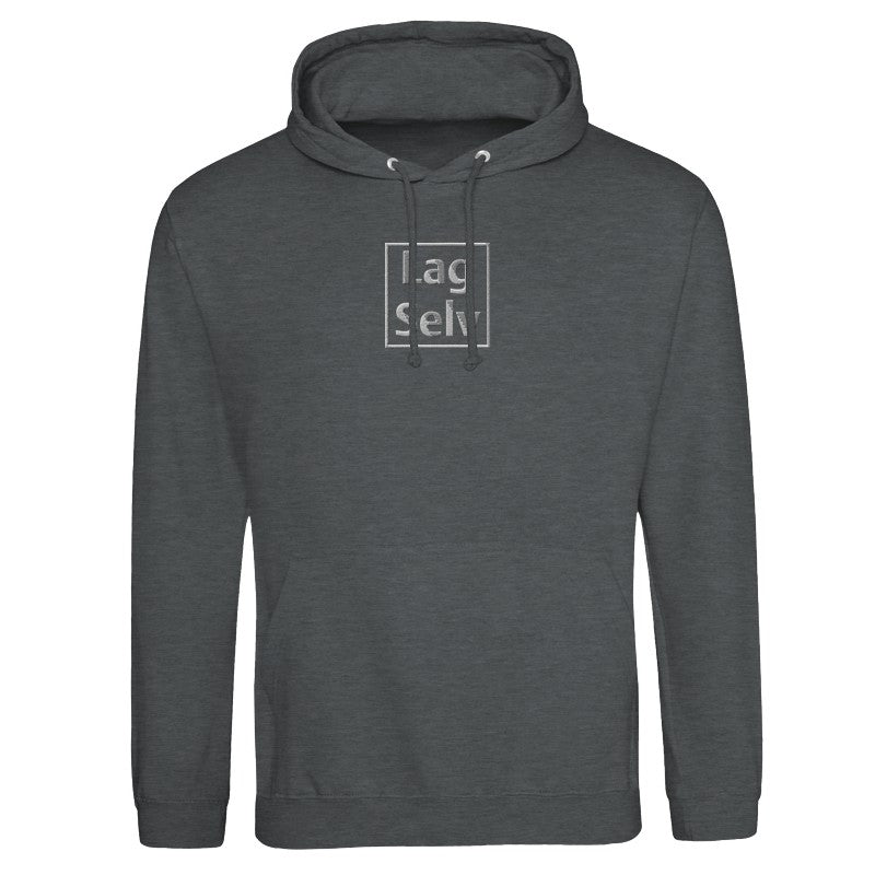 Designa din egen premium-unisex-hoodie med broderi