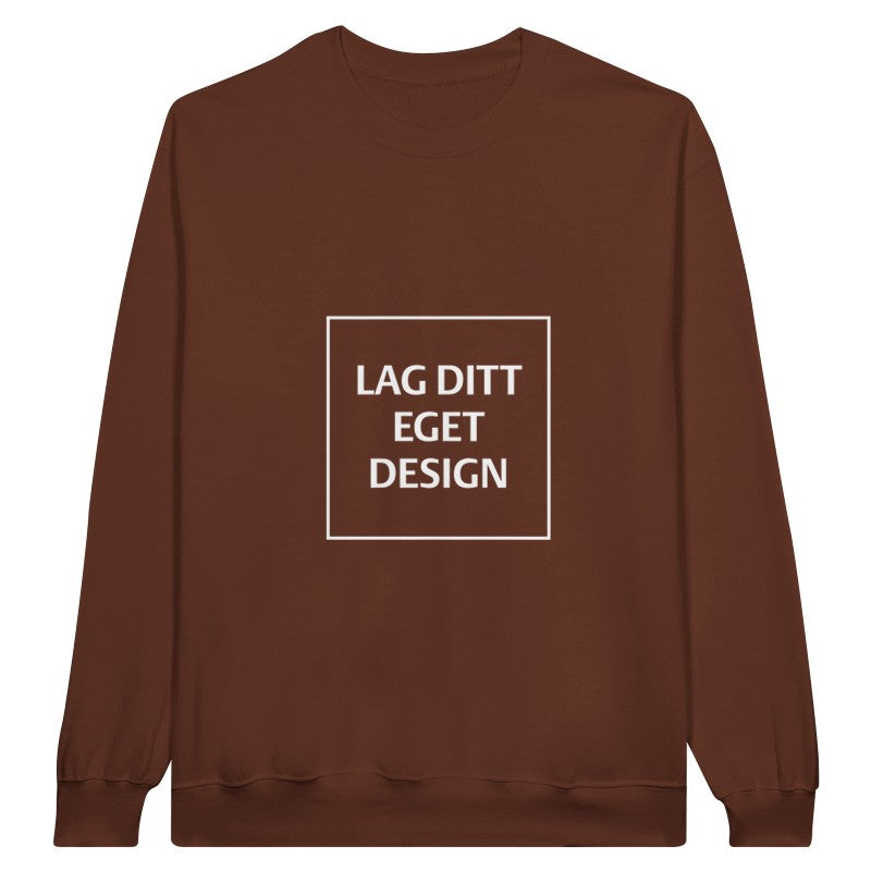 Personlig college-tröja med eget tryck | Designa din egen logotröja