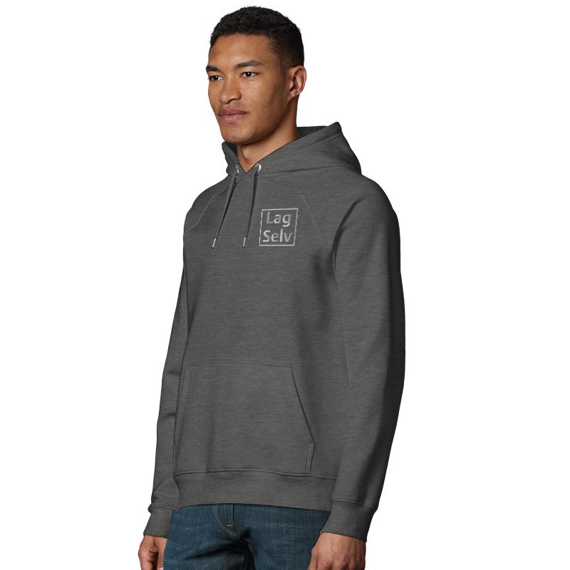 Ekologisk unisex-hoodie – designa din egen med broderi