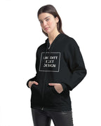 Personlig hoodie med dragkedja | Skapa din egen zip-hoodie med eget tryck