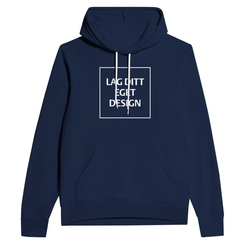 Personlig unisexhoodie med tryck | Skapa din egen