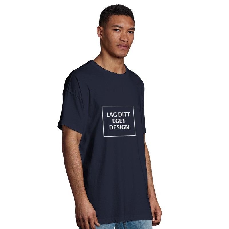 Ekologisk oversized T-shirt för män | Designa din egen T-shirt med tryck