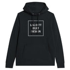 Personlig damhoodie med eget tryck
