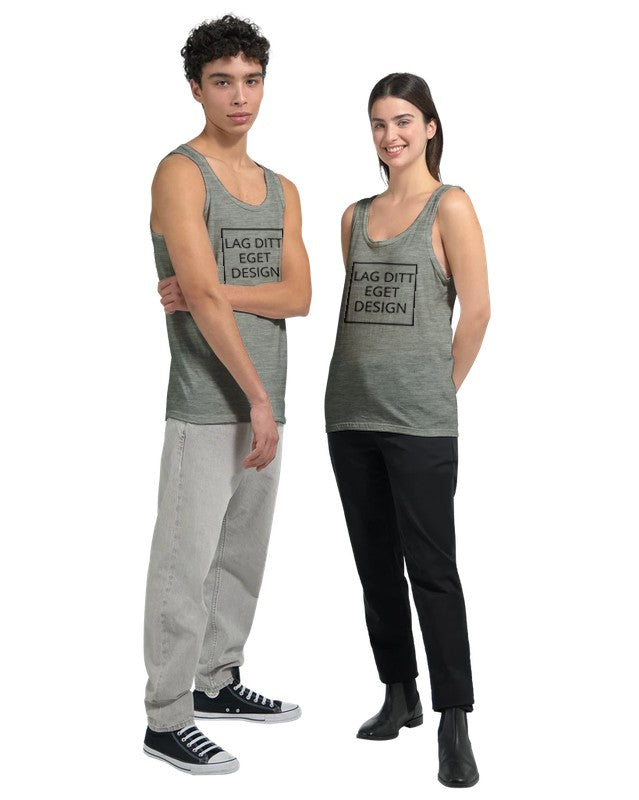 Premium unisex-linne med eget tryck | Designa din egen