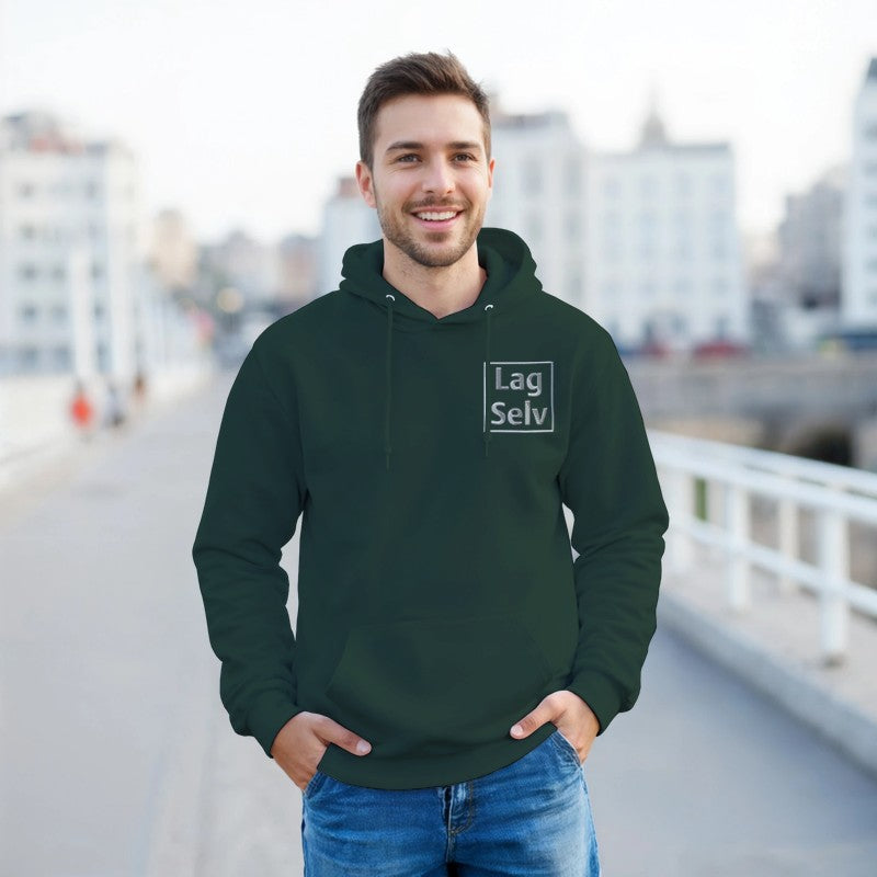Personlig huvtröja med eget broderi | klassisk pullover