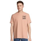 Designa din egen ekologiska unisex-T-shirt med personligt broderi