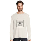 Designa din egen ekologiska långärmade T-shirt | Eget tryck