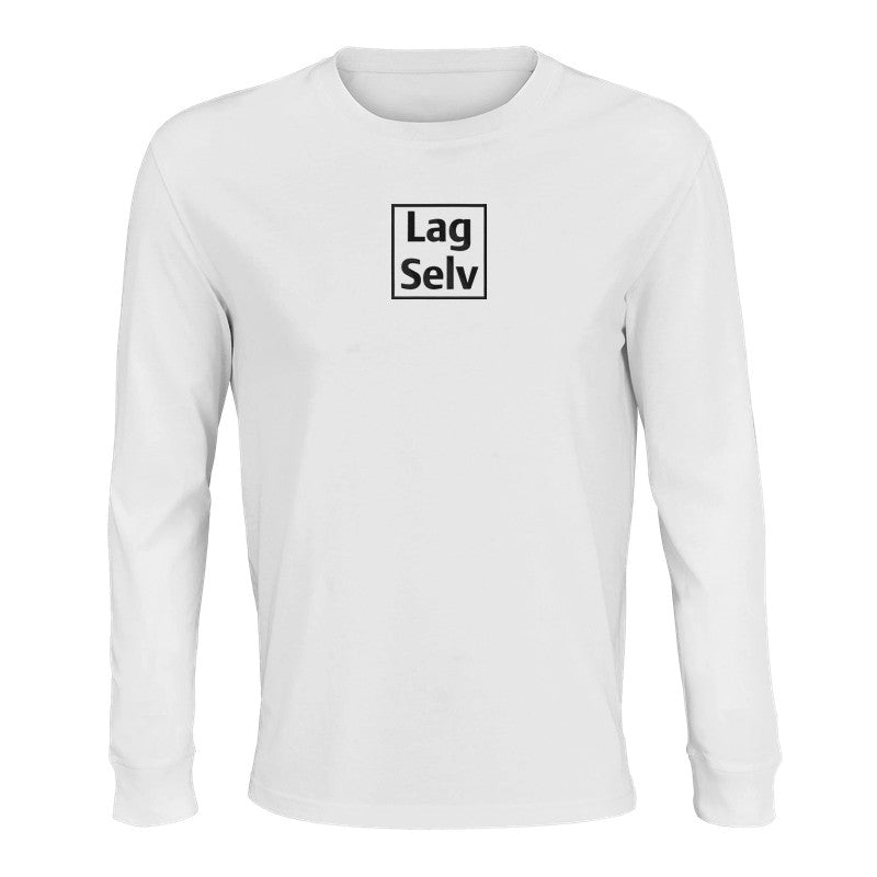 Designa din egen ekologiska långärmade t-shirt med personligt broderi