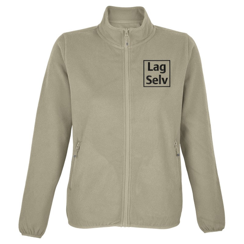 Personlig microfleecejacka med broderi | Designa din egen med egen logotyp