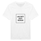 Klassisk unisex-t-shirt med rund hals för eget tryck | Designa din egen t-shirt