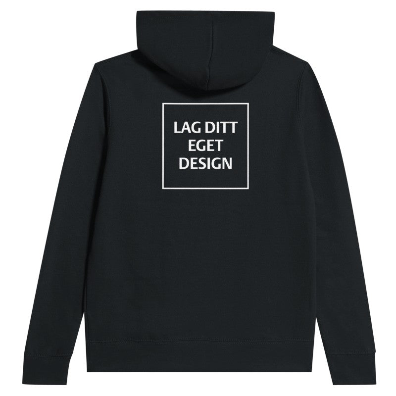 Personlig damhoodie med eget tryck