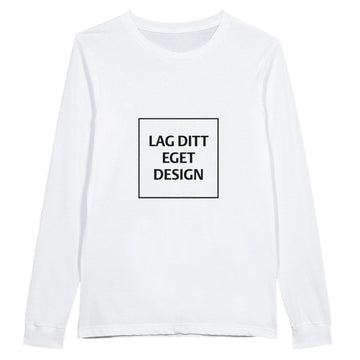 Premium långärmad T-shirt med eget tryck