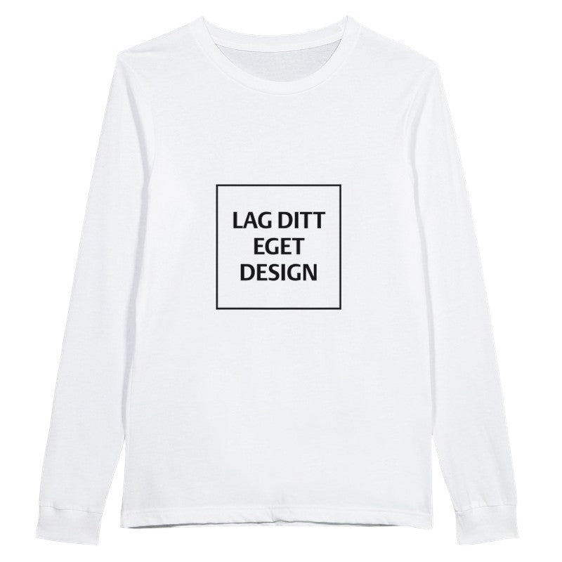 Premium långärmad T-shirt med eget tryck