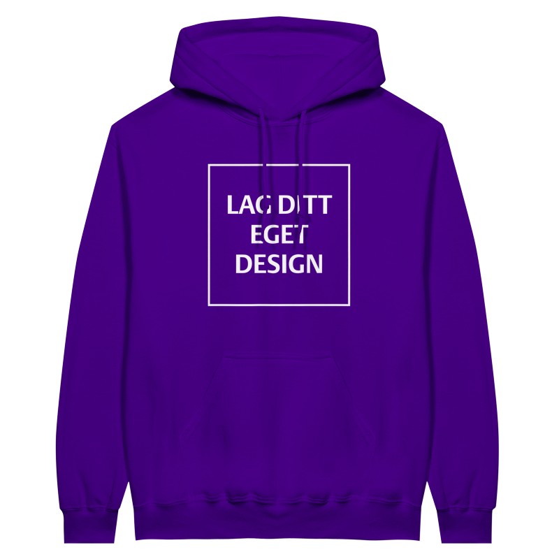 Personlig hoodie med tryck – designa din egen hoodie