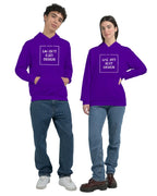Designa din egen personliga hoodie med eget tryck | Unisex pullover-hoodie