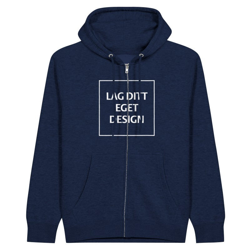 Hoodie med eget tryck | Designa din personliga hoodie med dragkedja | Custom Hoodie Sverige