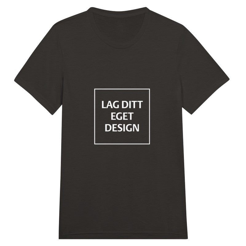 Designa din egen triblend-T-shirt | Mjuk unisex-T-shirt med eget tryck