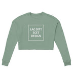 Designa din egen cropped sweatshirt för damer | personlig tröja med tryck