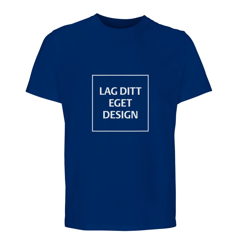 Designa din egen ekologiska unisex-T-shirt | T-shirt med eget tryck