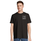 Designa din egen ekologiska unisex-T-shirt med personligt broderi