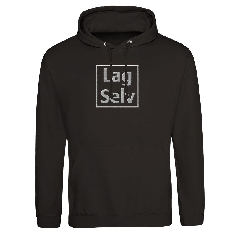 Designa din egen premium-unisex-hoodie med broderi