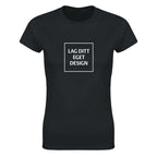 Klassisk dam-t-shirt | Designa din egen med eget tryck