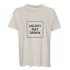 Ekologisk oversized T-shirt för män | Designa din egen T-shirt med tryck