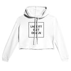 Kort damhoodie med eget tryck | Skapa din unika stil