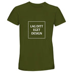 Återvunnen unisex-T-shirt med rund hals | Designa din egen T-shirt med tryck