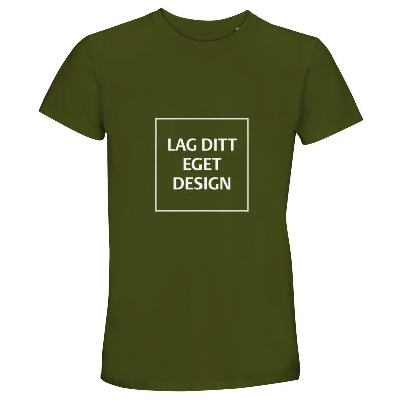 Återvunnen unisex-T-shirt med rund hals | Designa din egen T-shirt med tryck